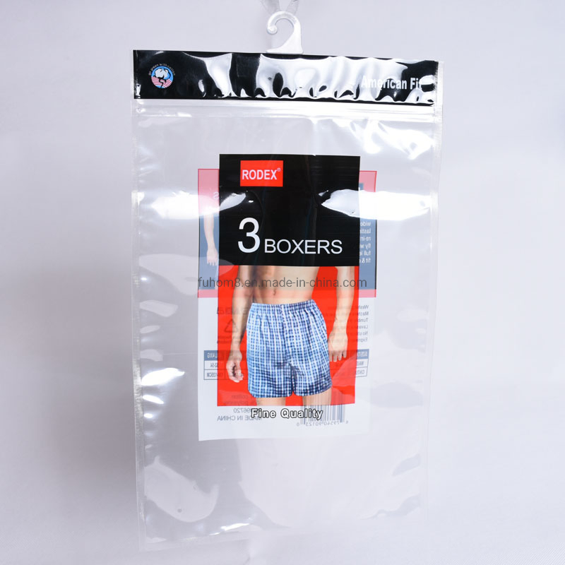 Custom underwear packaging style eight