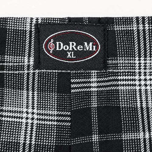 Custom waistband logo label on underwear